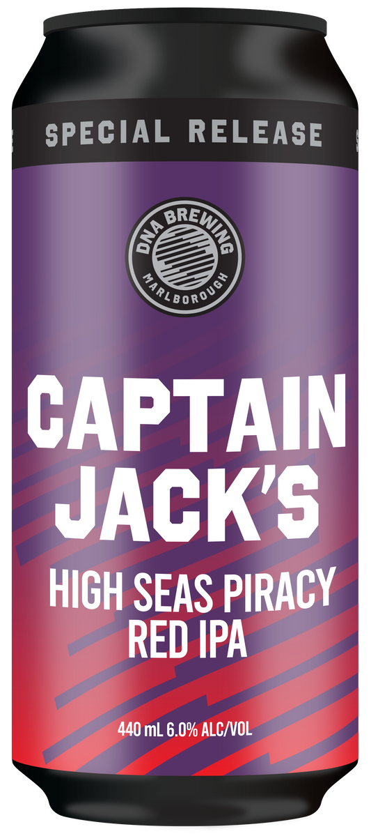 Captain Jack's High Seas Piracy Red IPA 440mL (SPECIAL RELEASE)