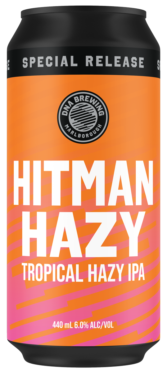 Hitman Hazy Tropical Hazy IPA 440mL (SPECIAL RELEASE)