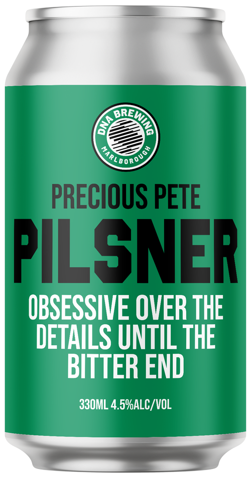 Precious Pete Pilsner 330mL