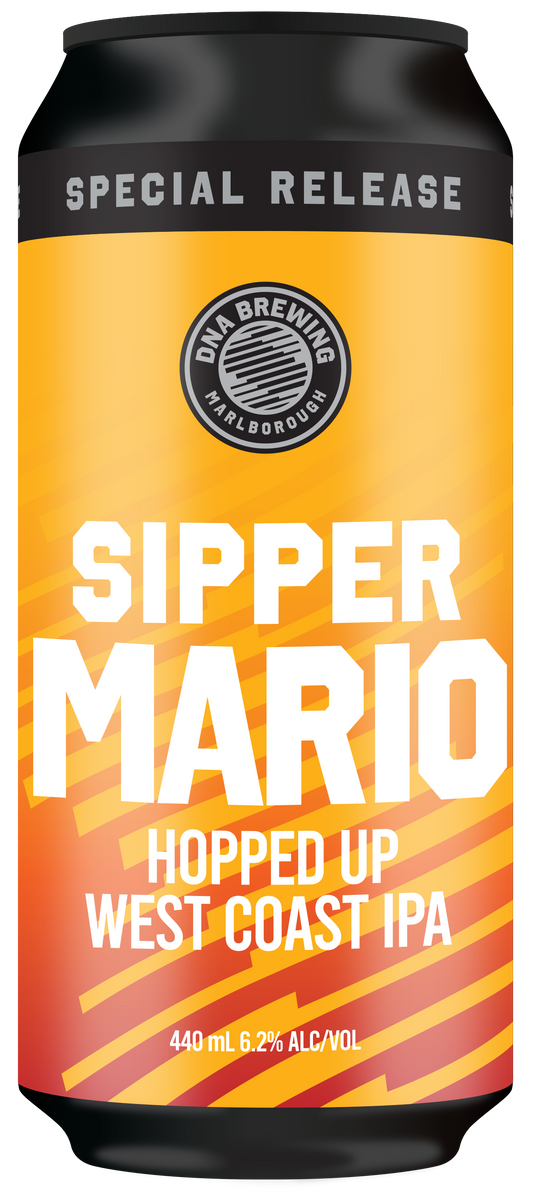 Sipper Mario West Coast IPA 440mL (SPECIAL RELEASE)